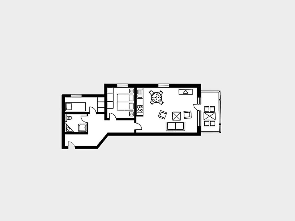 Strandvillen Binz - Ferienwohnung Mit Meerblick, 1 Schlafzimmer Und Balkon Sv-769 エクステリア 写真